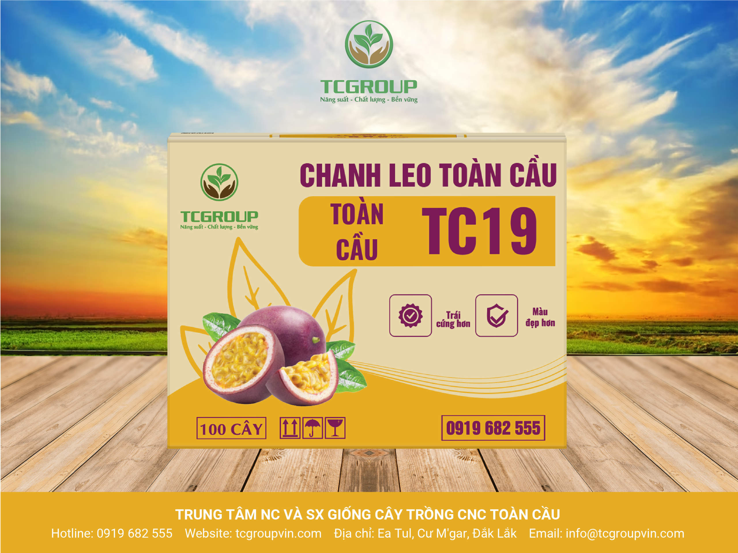 GIỐNG CHANH LEO TAINON ONE TC19